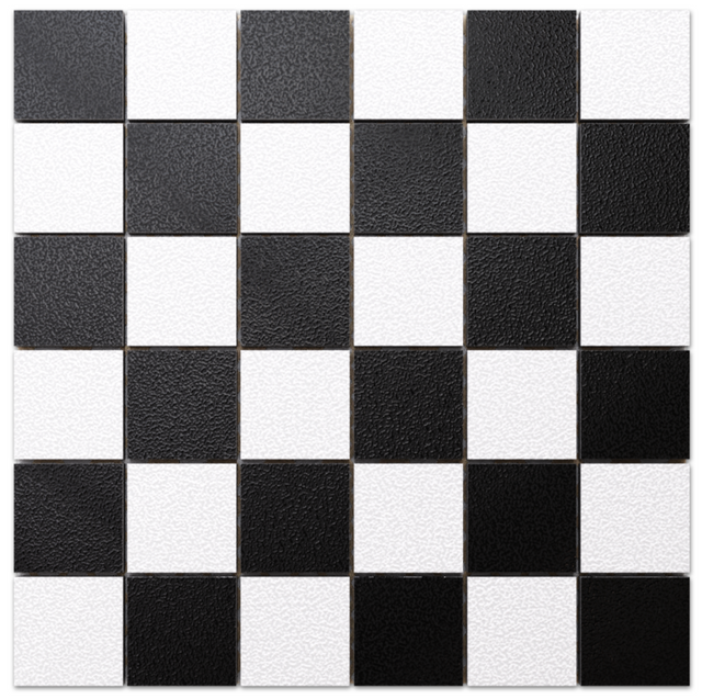 Mosaic in stoneware on mesh for bathroom or kitchen 30 cm x 30 cm - Velvet lady desk