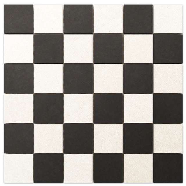 Mosaico in gres su rete per bagno o cucina 30 cm x 30 cm - Mad Hatter