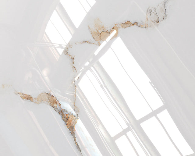 Carreau rectifié pour sol ou mur intérieur ou extérieur 60 cm x 120 cm - Torrence white