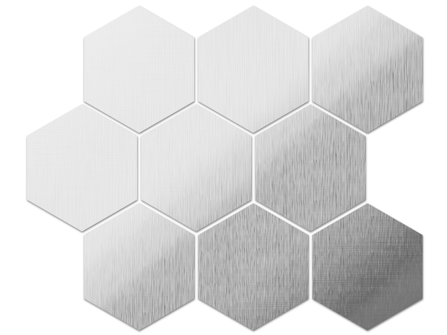 Decorazioni per parete, Silver brush - 12 cm x 14 cm