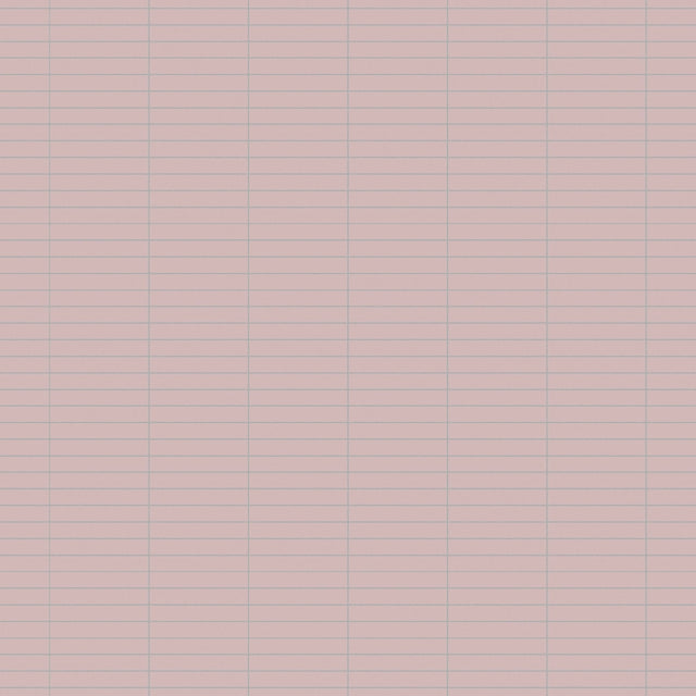 Mosaico de cerámica en malla para baño o cocina 29.0 cm x 29.5 cm - Matt pink piano