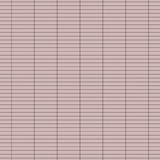 Mosaico de cerámica en malla para baño o cocina 29.0 cm x 29.5 cm - Matt pink piano