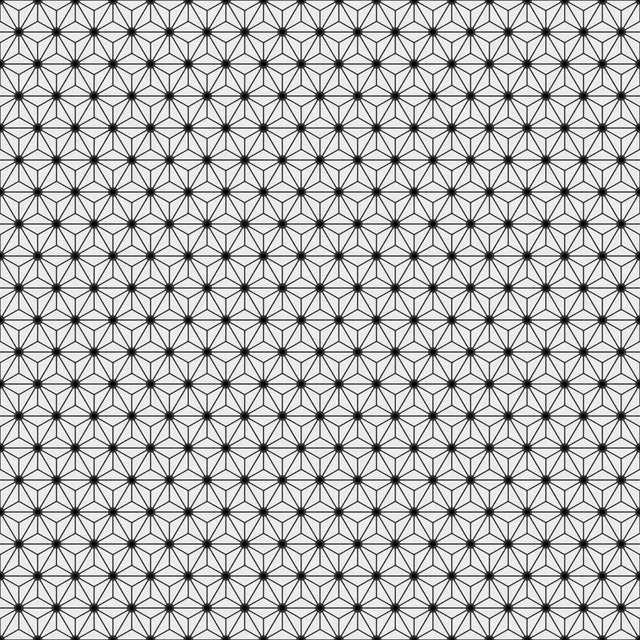 Ceramic mosaic on mesh for bathroom or kitchen 29.4 cm x 30.7 cm - Origami