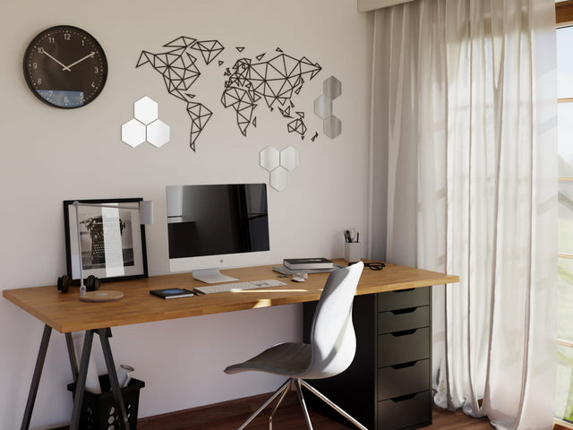 Decorazioni per parete, Silver brush - 12 cm x 14 cm