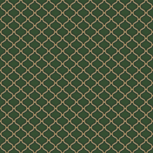 Mosaico de cerámica en red para baño o cocina 27.5 cm x 25.2 cm - Ágata esmeralda