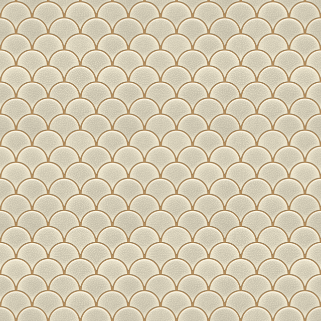 Mosaik aus Keramik auf Netz für Bad oder Küche 28,5 cm x 29,0 cm - Sandman