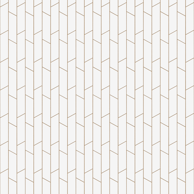 Mosaic in gres on mesh for bathroom or kitchen 25.3 cm x 28.6 cm - Pahoehoe white