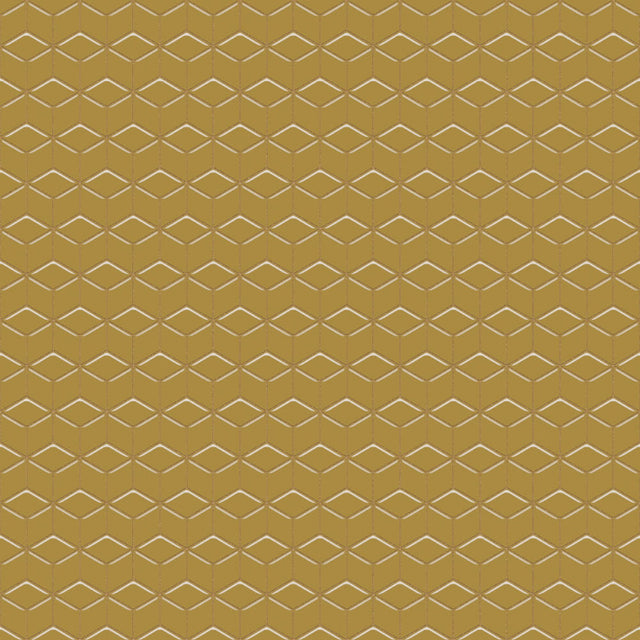 Glas-Mosaik auf Netz für Bad oder Küche 30,5 cm x 26,5 cm - Metallisch Rombus