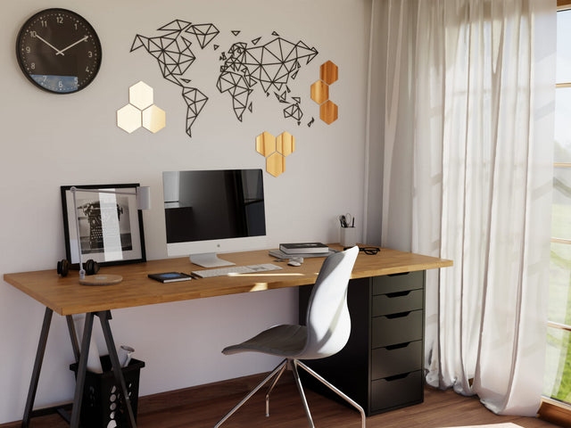 Decorazioni per parete, Copper mirror - 12 cm x 14 cm