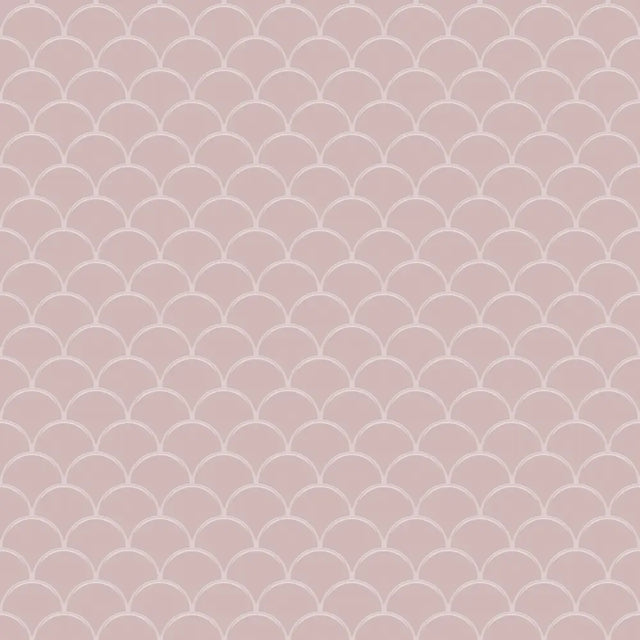 Mosaico de cerámica en red para baño o cocina 28.5 cm x 29.0 cm - Pink sunset