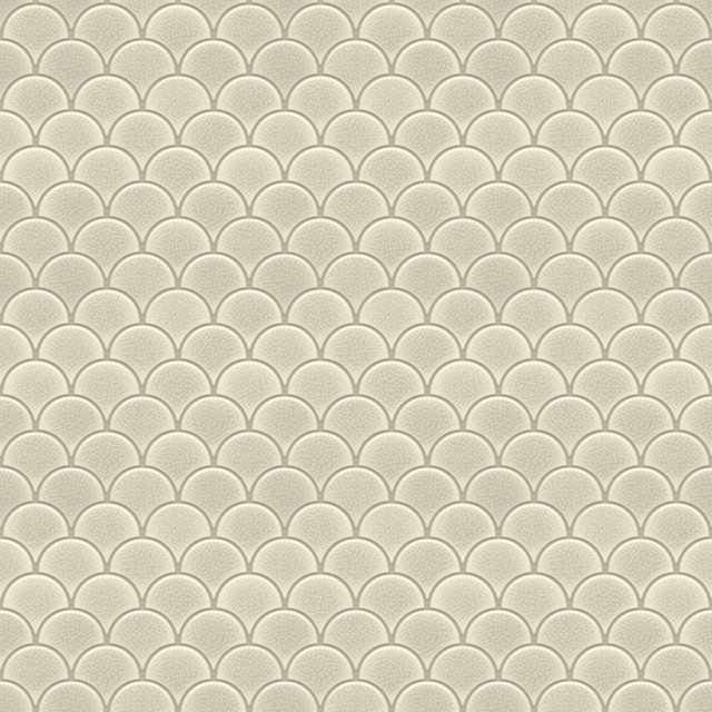 Mosaik aus Keramik auf Netz für Bad oder Küche 28,5 cm x 29,0 cm - Sandman