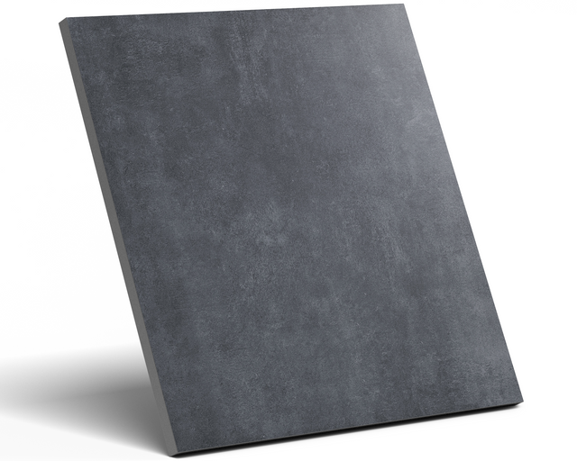 Piastrella per pavimento per esterno 60 x 60 cm sp. 2 cm, rettificato, effetto pietra - Moon Light Black