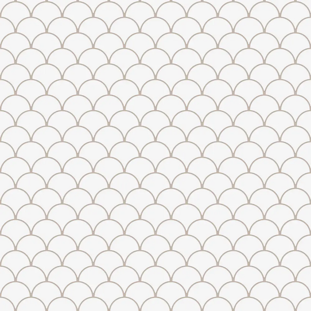 Mosaïque en céramique sur filet pour salle de bain ou cuisine 28,5 cm x 29,0 cm - First snow