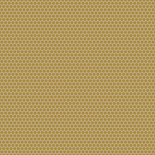 Mosaico de cerámica en red para baño y cocina de cerámica 30 cm x 26 cm - Gold hive