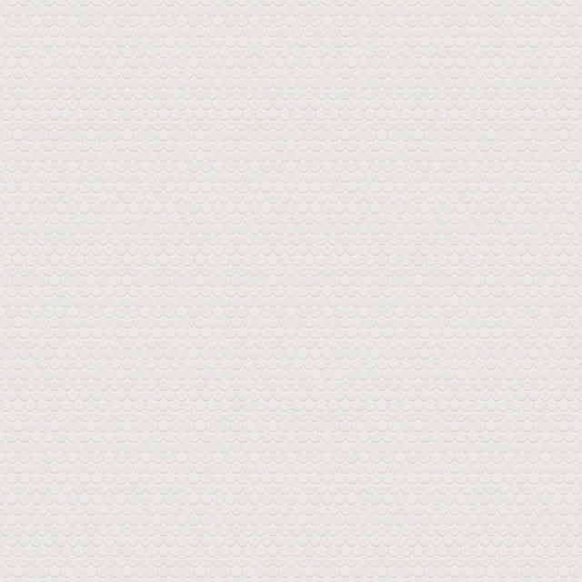 Mosaico in ceramica su rete per bagno o cucina 29.3 cm x 31.7 cm - Matt white dots