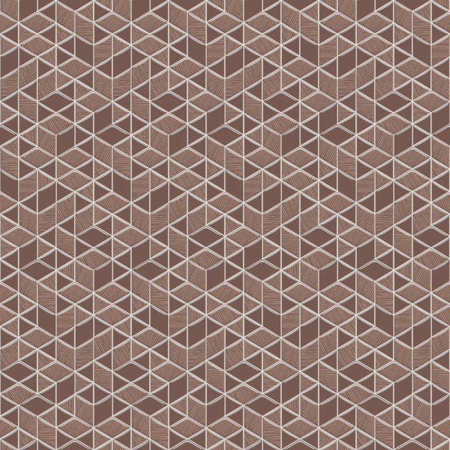 Mosaico in vetro su rete per bagno o cucina 26.3 cm x 30.3 cm - Copper wood