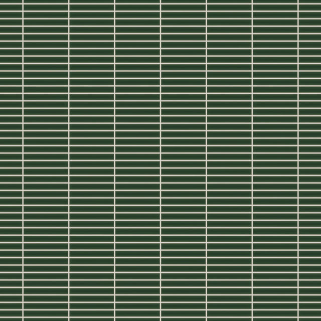 Ceramic mesh mosaic for bathroom or kitchen 29.5 cm x 29.0 cm - Emerald matte