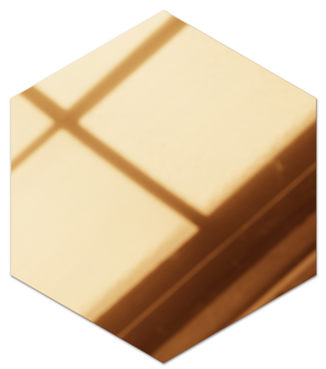 Wall decorations, Copper mirror - 12 cm x 14 cm