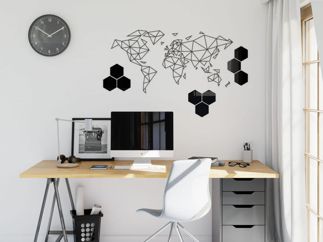 Decorazioni per parete, Black mirror - 12 cm x 14 cm