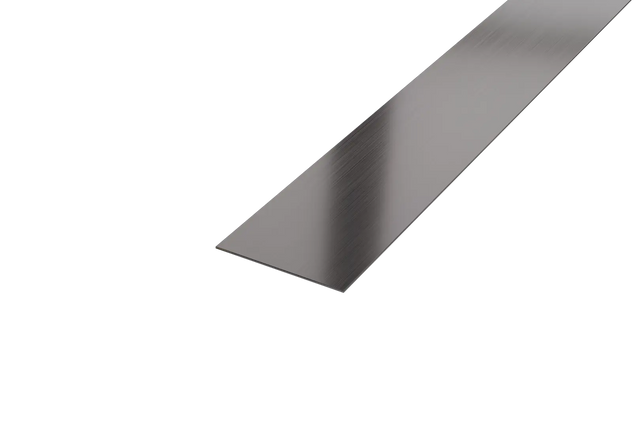 Decorative Stainless Steel Wall Strip - Gunmetal