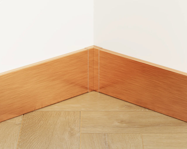 Battiscopa FC e accessori in acciaio 270 cm - Rame Satinato