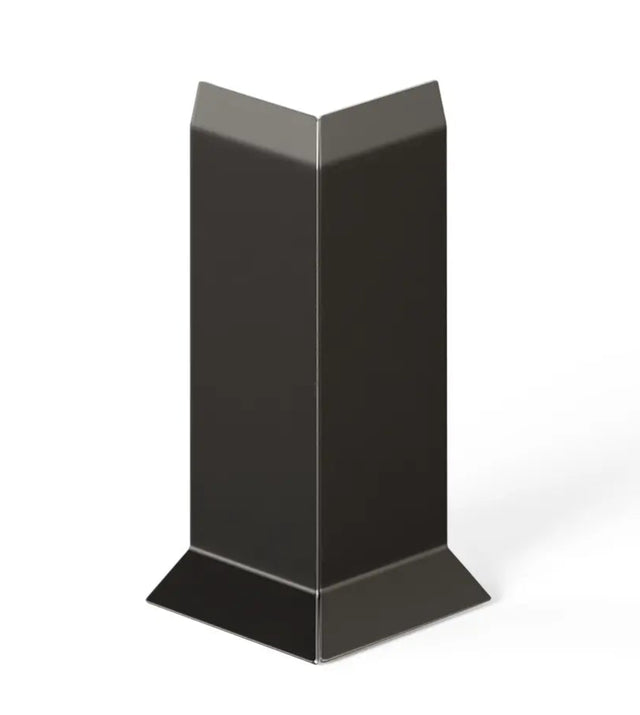 Zócalo F y accesorios en acero 270 cm - Negro mate pintura en polvo RAL 9005