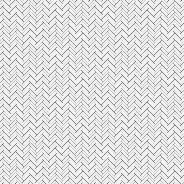 Mosaico in ceramica su rete per bagno o cucina  27.0 cm x 28.0 cm - Gloss white chevron