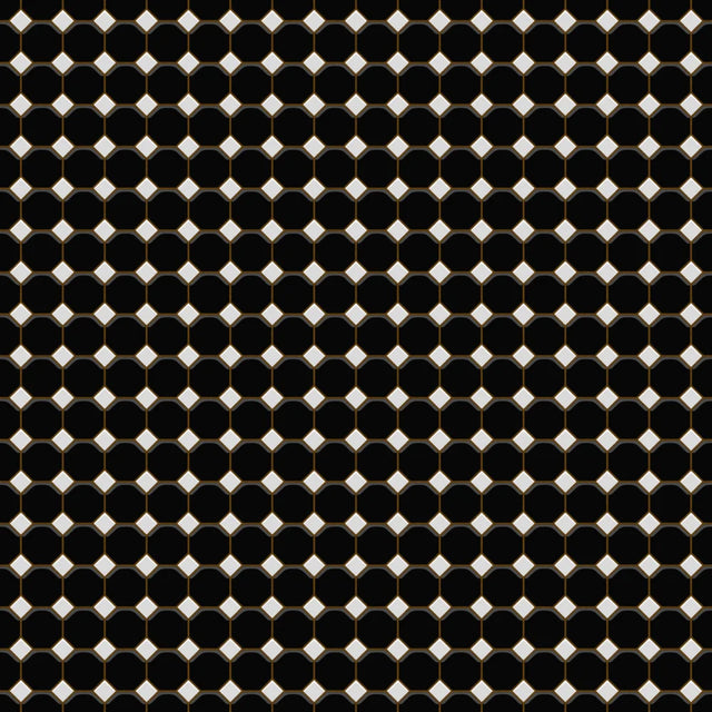 Mosaico in ceramica su rete per bagno o cucina 29.3 cm x 29.3 cm - Tetris castle