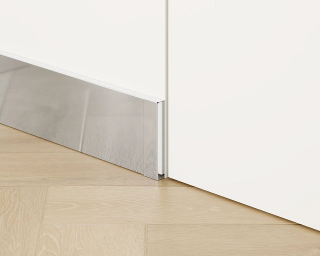 FC skirting board and accessories in steel 270 cm - Glossy silver