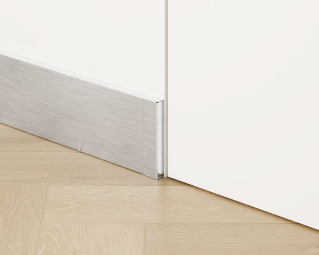 Battiscopa FC e accessori in acciaio 270 cm - Argento Satinato