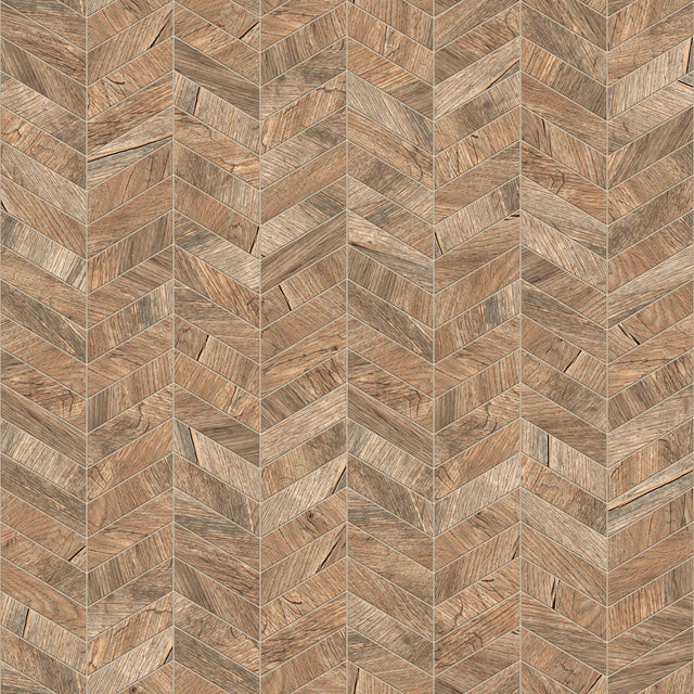 Mosaik aus Steinzeug auf Netz für Bad oder Küche 24,6 cm x 25,2 cm - Alte Fichte