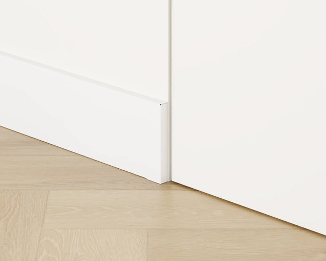 FC skirting boards and accessories in steel 270 cm - Matte White powder coating