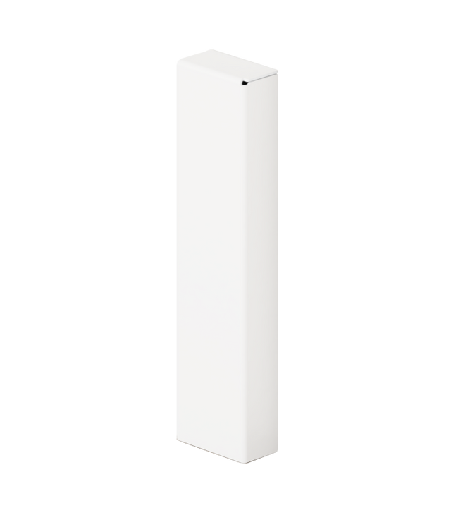 FC skirting boards and accessories in steel 270 cm - Matte White powder coating