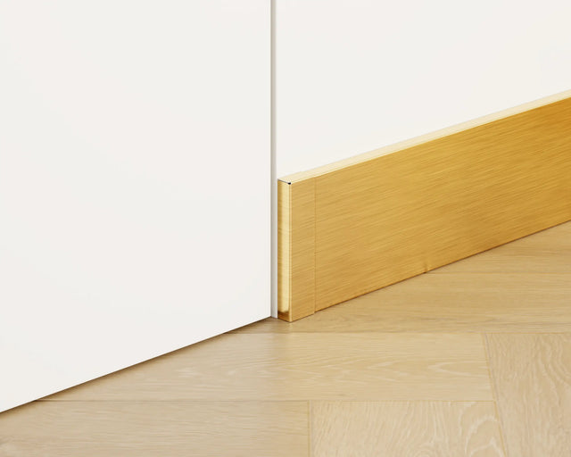 FC Sockelleiste und Zubehör aus Stahl 270 cm - Satin Gold