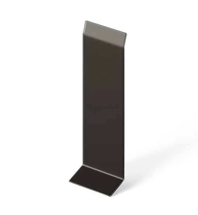 Zócalo F y accesorios en acero 270 cm - Negro mate pintura en polvo RAL 9005