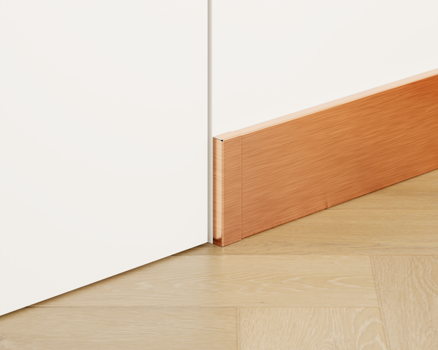 Battiscopa FC e accessori in acciaio 270 cm - Rame Satinato