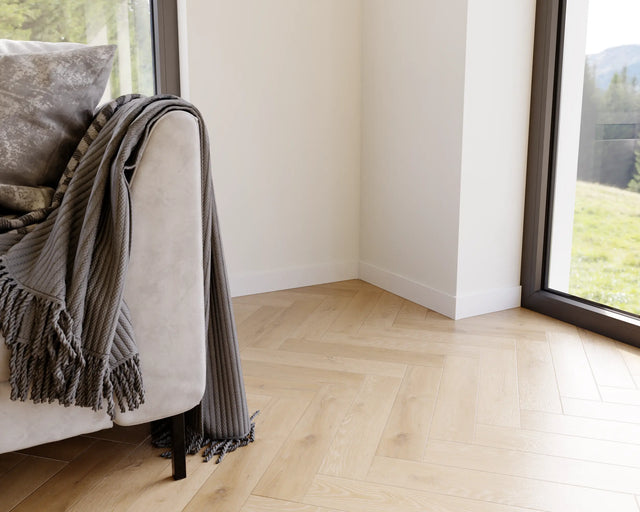 FC skirting boards and accessories in steel 270 cm - Matte White powder coating