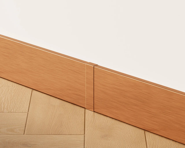 Battiscopa FC e accessori in acciaio 270 cm - Rame Satinato