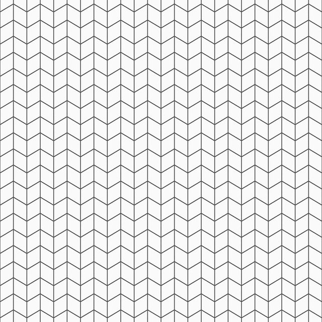 Porcelain mosaic on mesh for bathroom or kitchen 26.5 cm x 30.5 cm - Alaska chevron polished