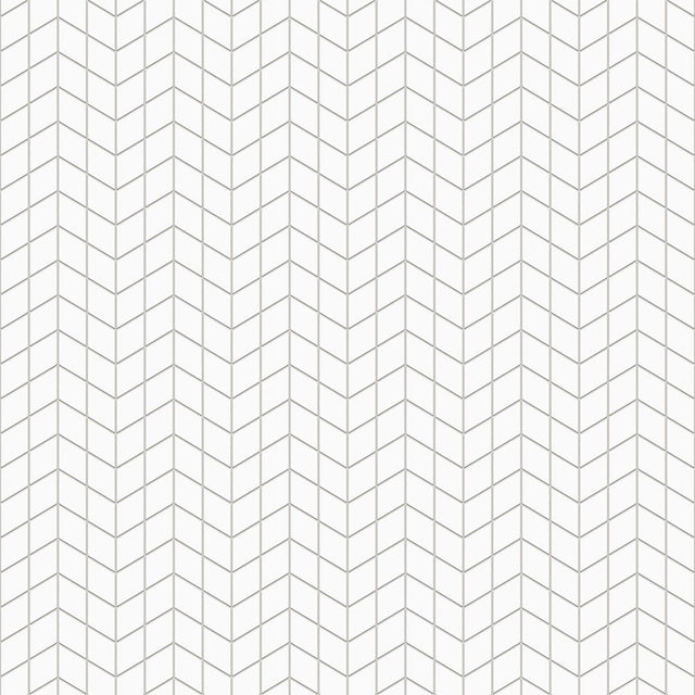 Porcelain stoneware mosaic on mesh for bathroom or kitchen 17.2 cm x 29.8 cm - White polished arrow