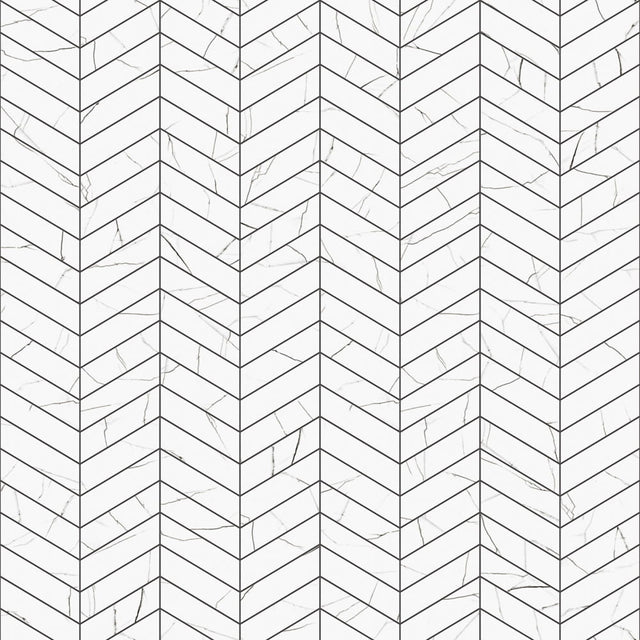 Mosaic in gres on net for bathroom or kitchen 24.6 cm x 25.2 cm - Marble spruce