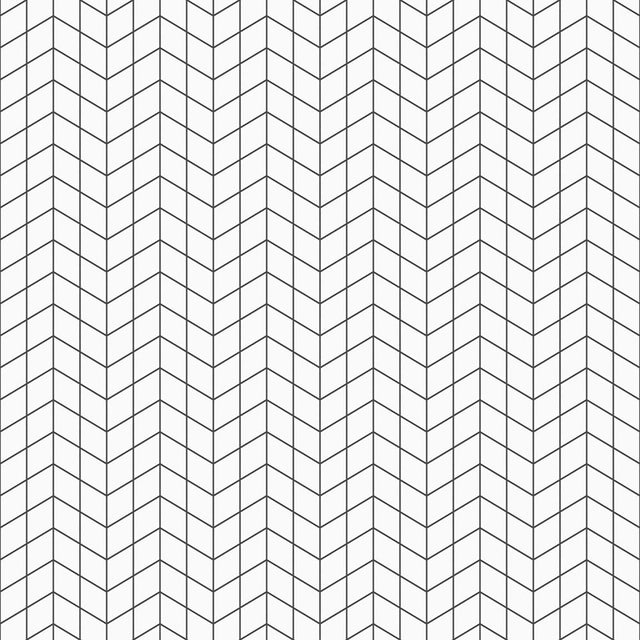 Mosaico en gres sobre malla para baño o cocina 17.2 cm x 29.8 cm - White sugar arrow