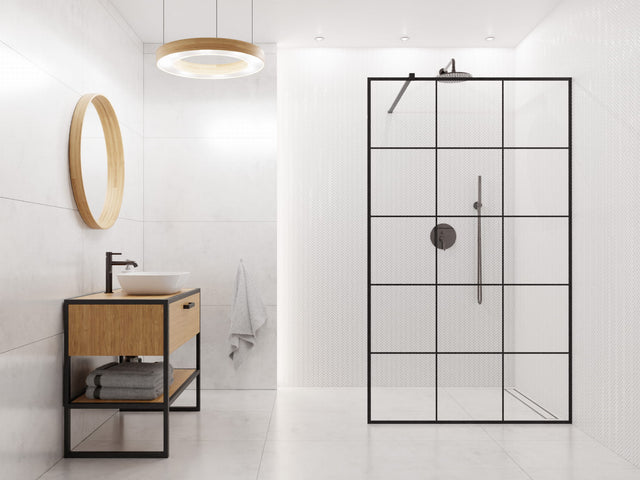 Mosaico in ceramica su rete per bagno o cucina  27.0 cm x 28.0 cm - Gloss white chevron