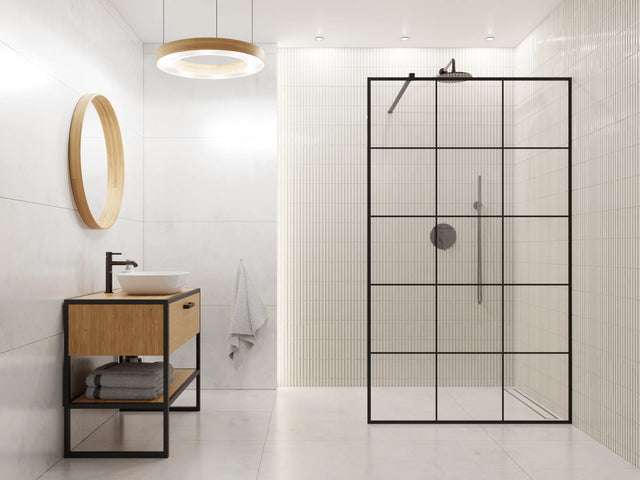 Mosaïque sur filet en céramique pour salle de bain ou cuisine 29,5 cm x 30 cm - Élégant piano