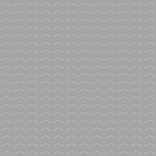 Glass mosaic on mesh for bathroom or kitchen 26.5 cm x 30.5 cm - Magic silver chevron