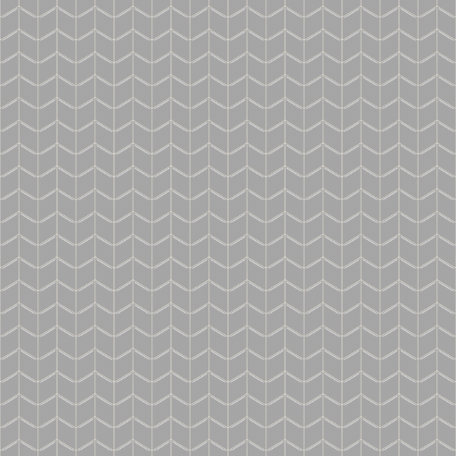 Glass mosaic on mesh for bathroom or kitchen 26.5 cm x 30.5 cm - Magic silver chevron