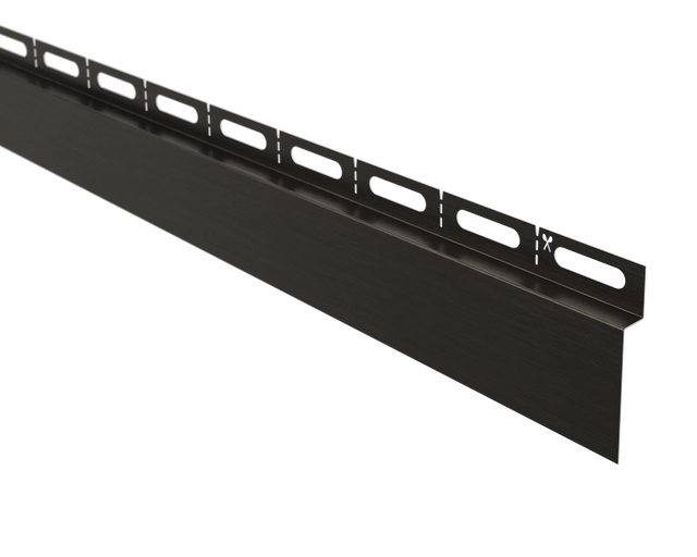 Perfil de ducha LSP para pared derecha en acero inoxidable - Gunmetal