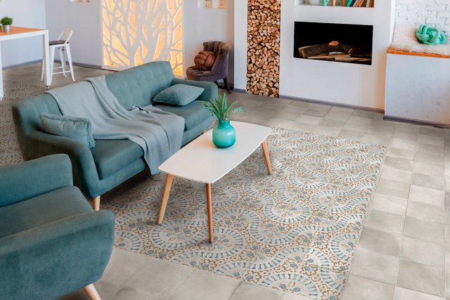 Piastrella decorativa in gres porcellanato 20 cm x 20 cm, classe I - Mistral wind