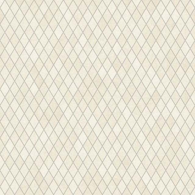 Mosaico in gres su rete per bagno o cucina 29.2 cm x 25 cm – White cream romb