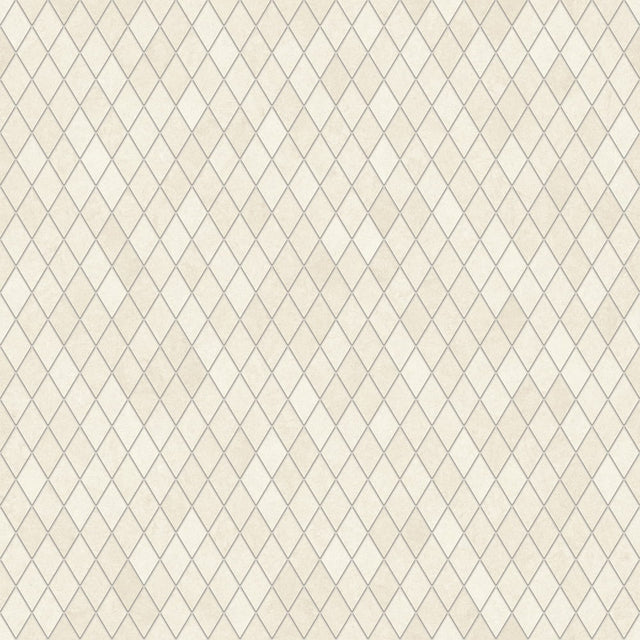 Mosaico in gres su rete per bagno o cucina 29.2 cm x 25 cm – White cream romb